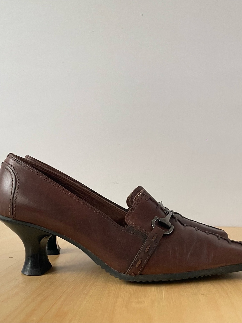 Arnold churgin vintage brown leather bit loafers | EU 36